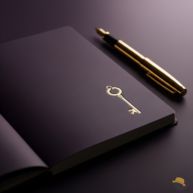Esfero y cuaderno web