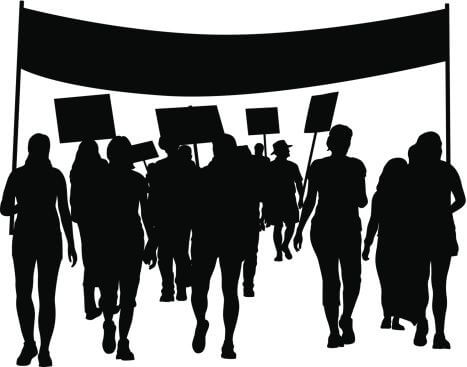 Cómo Florecer en Tiempos de Tensión 1 Protesta